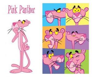 пазл Розовая пантера, гладкий антропоморфных пантера ролях множество смешных приключений